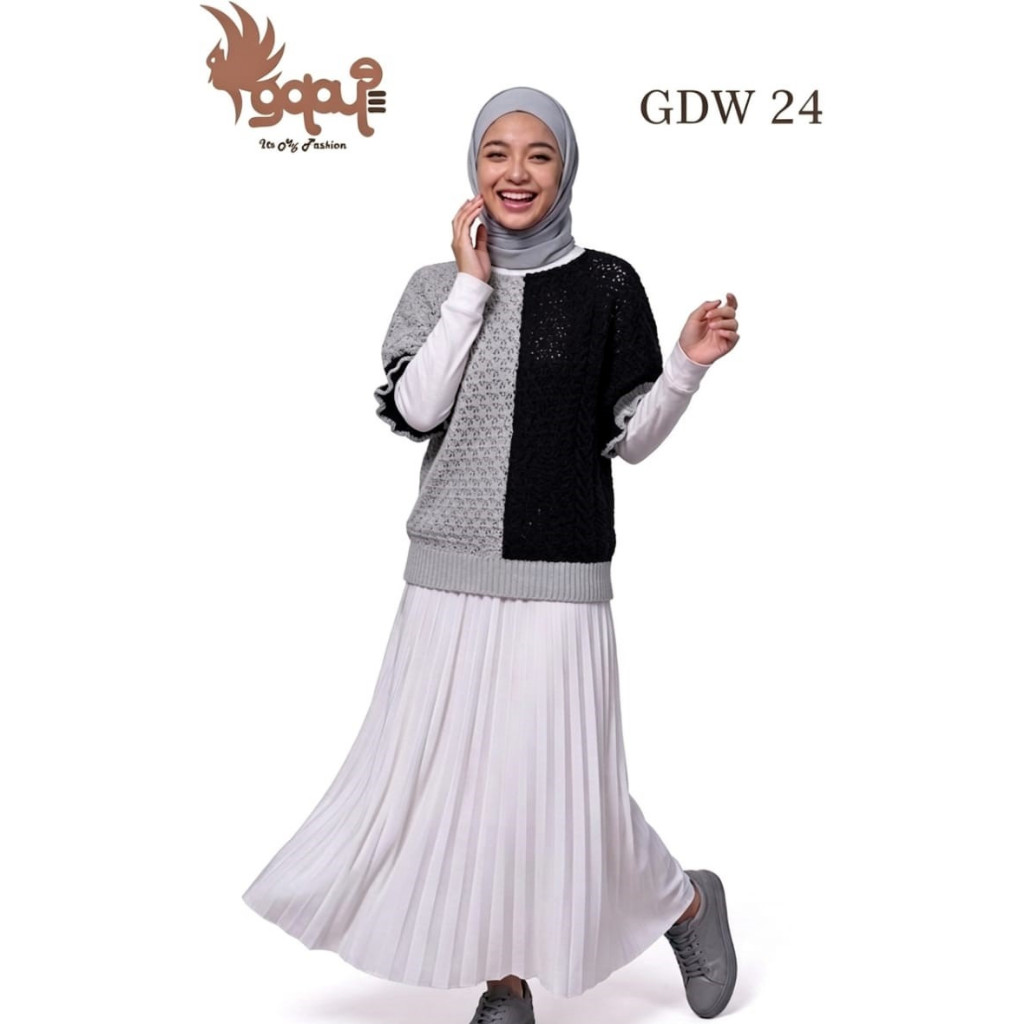 GDW 24 Galaule Store คอมพิวเตอร์ถักตาข่ายเสื้อกันหนาว