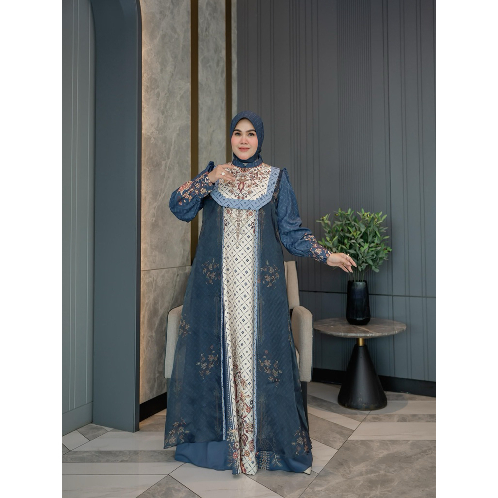Syahira Series Luxury Syari Gamis By Azzahra Syari / Modern Syari Gamis / Premium Syari Gamis