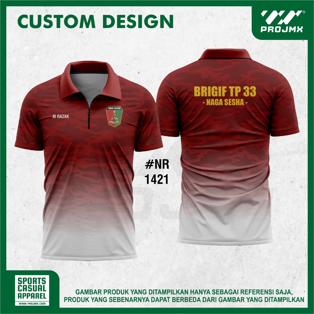PROJMX - BRIGIF TP 39 MILITARY JERSEY (CUSTOM DESIGN AVAILABLE)