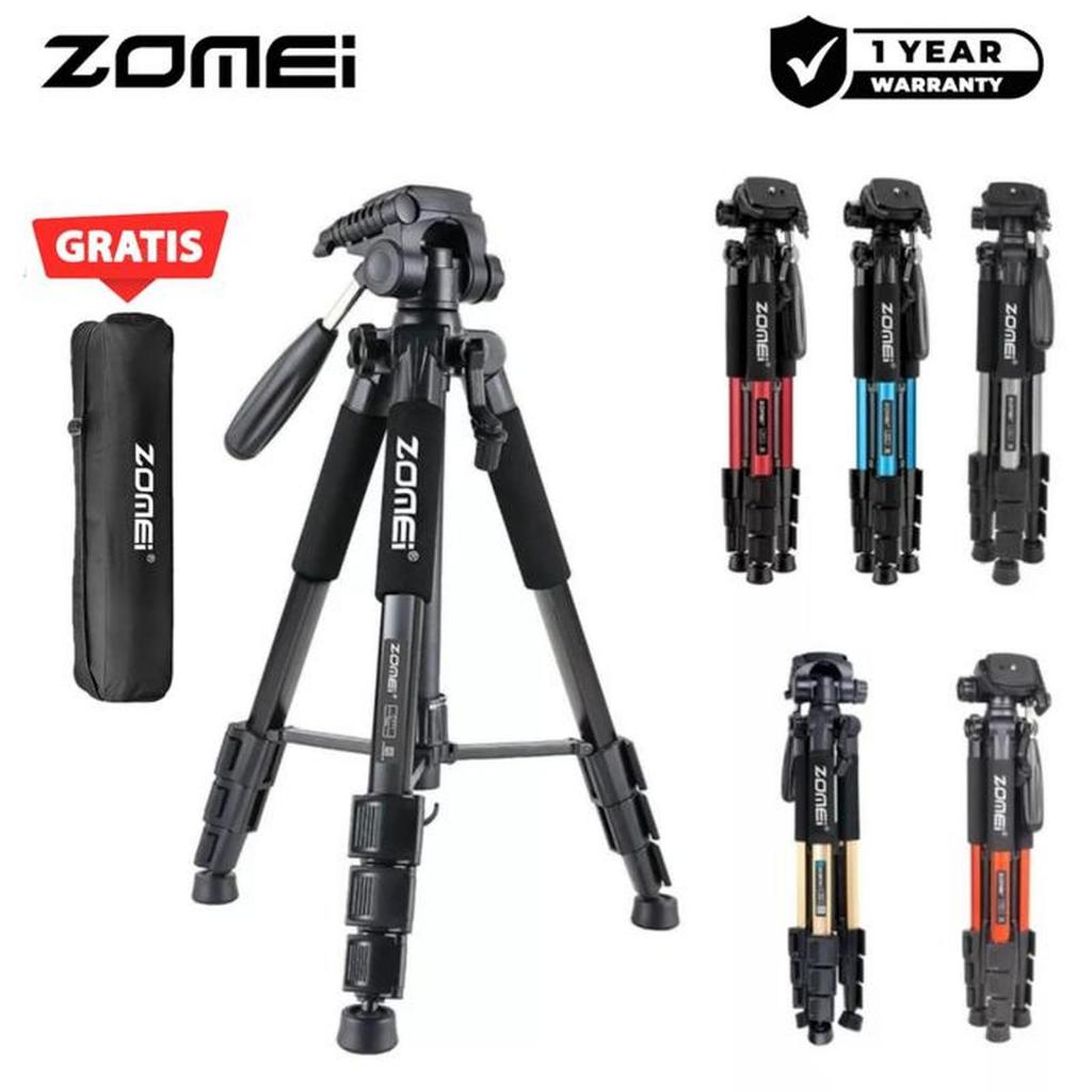 ZOMEI Q111 PROFESSIONAL VIDEO TRIPOD CAMERA & HANDPHONE - Q 111 PANHEAD