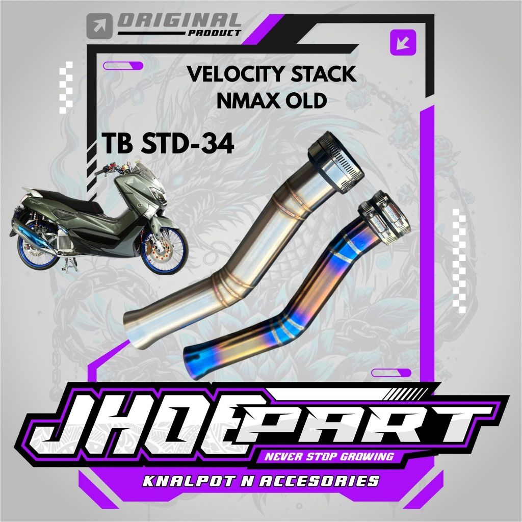 Velocity stack Pipe Air Intake Trothle Body สําหรับ N MAX OLD PNP BOX FILTER