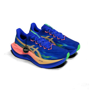 Asics Running Shoes Superblast 3 Colbalt Brust Light Orange Mens 1013A177-400 - 100% ORIGINAL