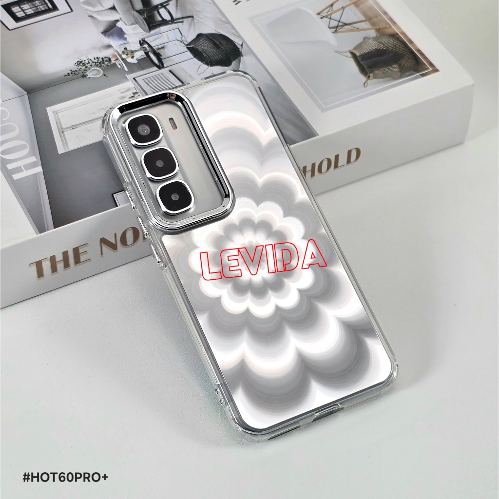 Softcase Flower เคสภาพลวงตา 3D Infinix Hot 60 Pro Plus Cool Hologram Casing 3DF-01