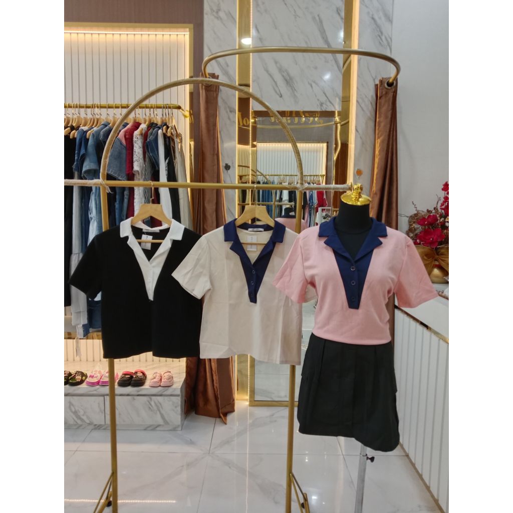 A21 SHOP เสื้อ 3 ปุ่ม Import BKK
