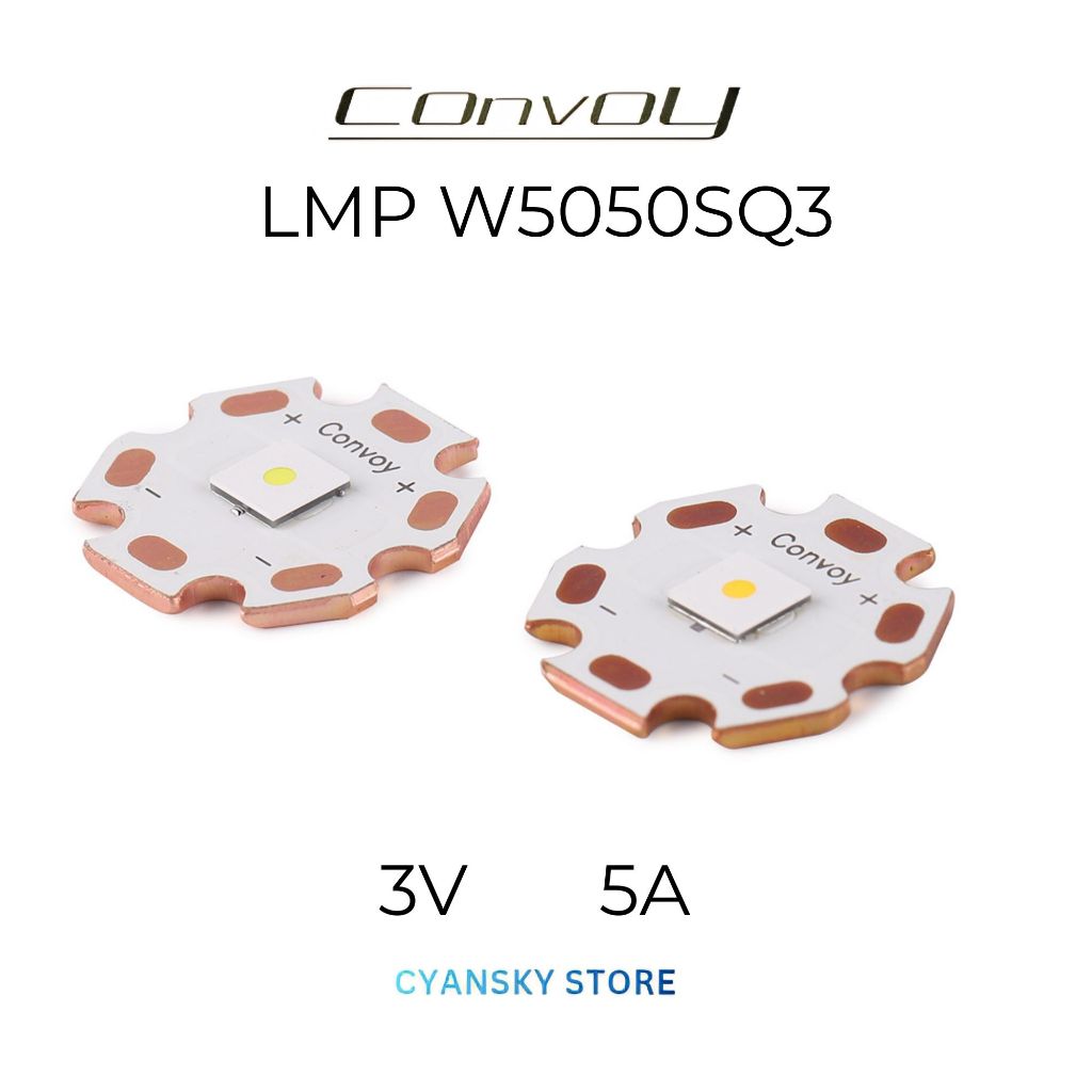 LMP W50 SQ3 LED 3V 5A