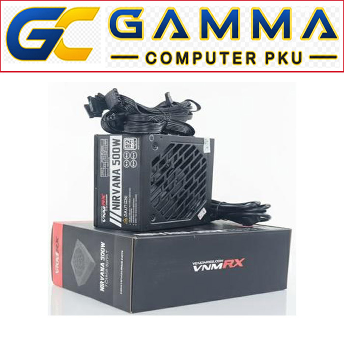 พาวเวอร์ซัพพลาย VENOMRX NIRVANA 500W PLUS WHITE / PSU VENOMRX 500W 80+