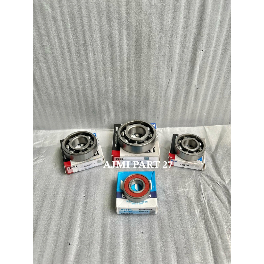 MESIN Bearing Ratio เครื่องยนต์ 4PC KOYO NTN ญี่ปุ่นต้นฉบับ Yamaha Jupiter z old Jupiter z Burhan Ve