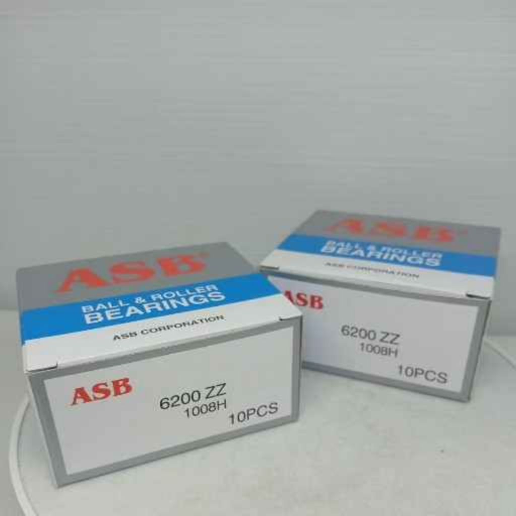 (10ชิ้น) การแบก 6200 ZZ - KLAHER 6200 ZZ BALL WHEEL BEARING (ASB)
