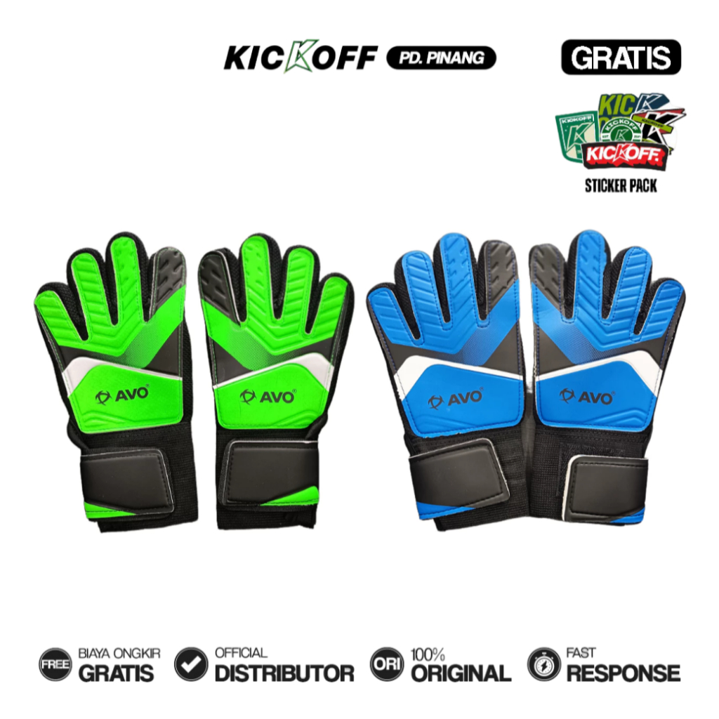 AVO JUNIOR GK GLOVE GOALKEEPER ถุงมือ