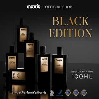 Morris Eau De Parfum Black Edition 100ml - Parfum Pria