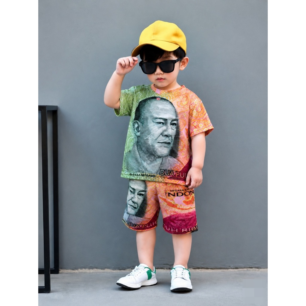 Unisex Um1-8 Year Old Kids Hits Rupiah Jersey (BeonDream)