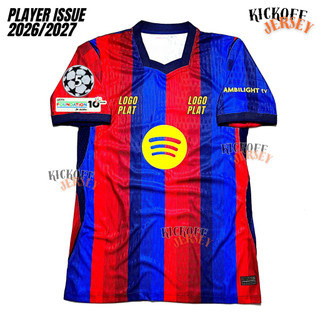 (PLAYER ISSUE) BARCAAA HOME PI NEW SEASON 2026 2027 TERBARU PI FULL PATCH