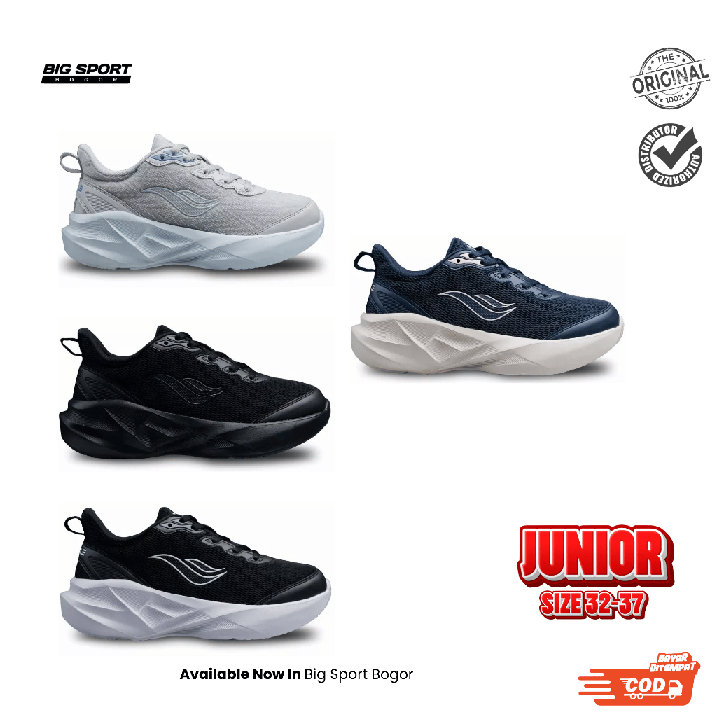 รองเท้าผ้าใบ Desle Ella Jr | 32-37
