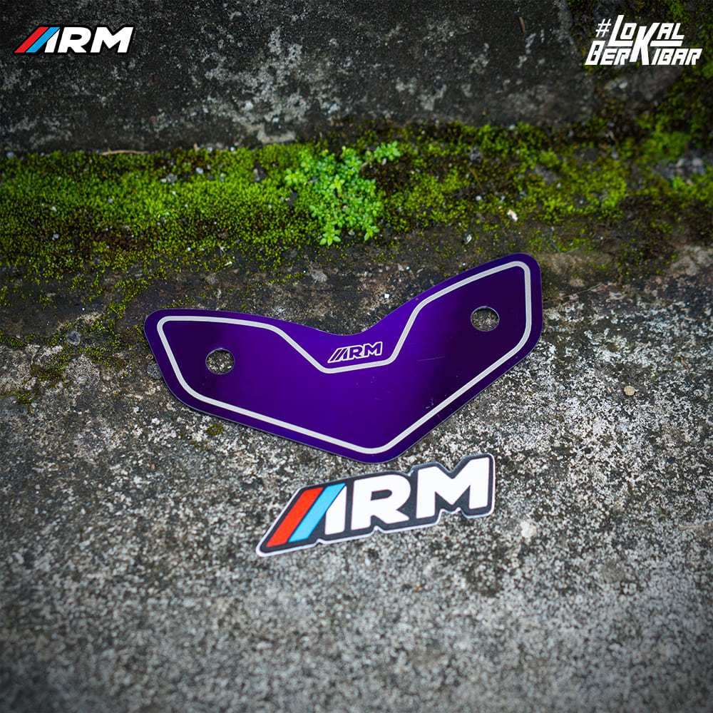 ARM ARUMI GARNISH จานตัวเลขด้านหน้า MIO VIOLET ชุดสแตนเลส