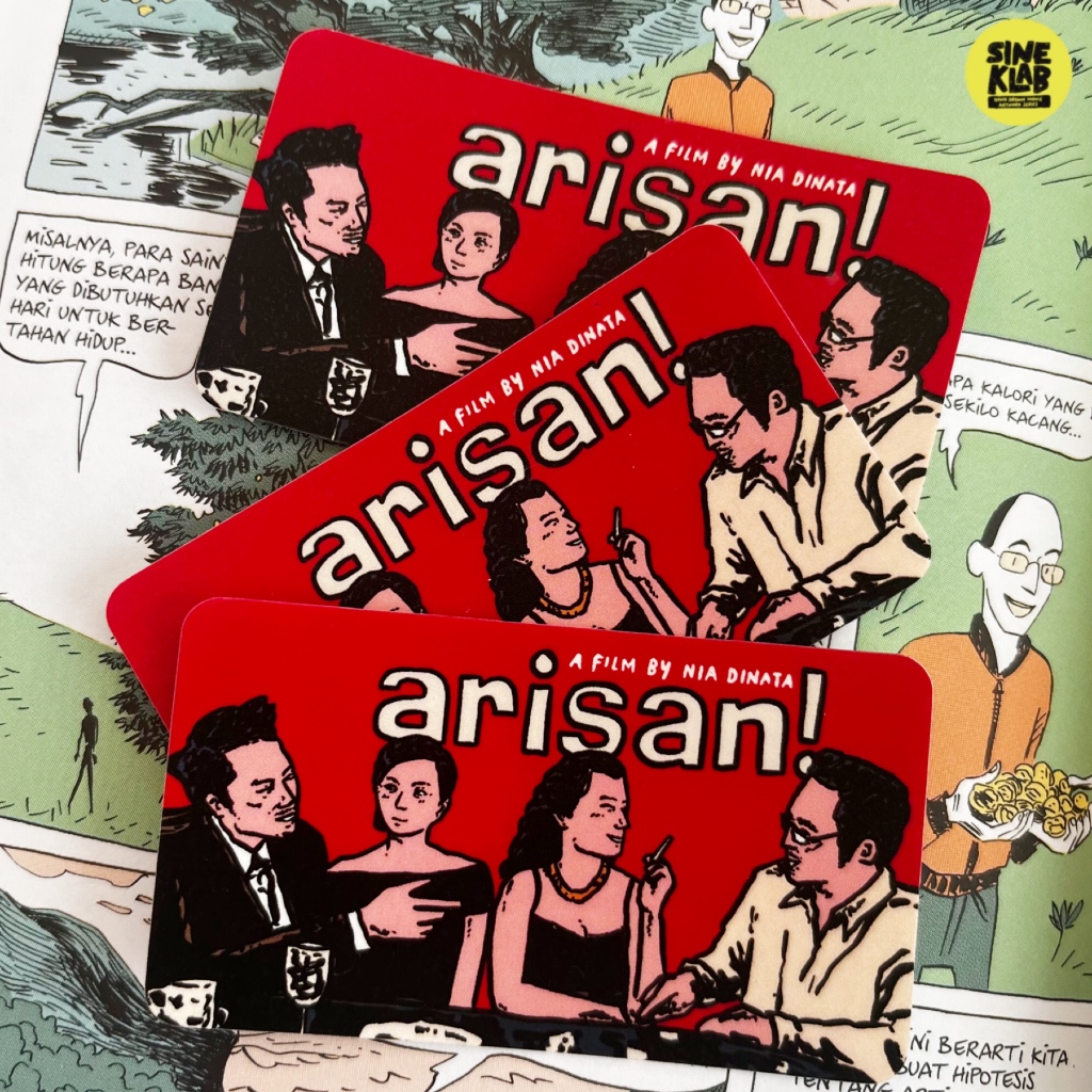 Sineklab - ARISAN Sticker - Film / Movie / Cinema / Series Sticker Edition