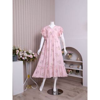 Daster Dress ZORAYA GHANIYA Homedress Motif Rayon Premium Busui Friendly All Size Ld 120