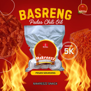 Basreng chili oil pedas isi 5 Biji