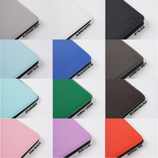 PREMIUM ZIPPER LEATHER TCG BINDER CARD ALBUM 9POCKETS 20PAGE 360 SLOT 30PAGE 540SLOT