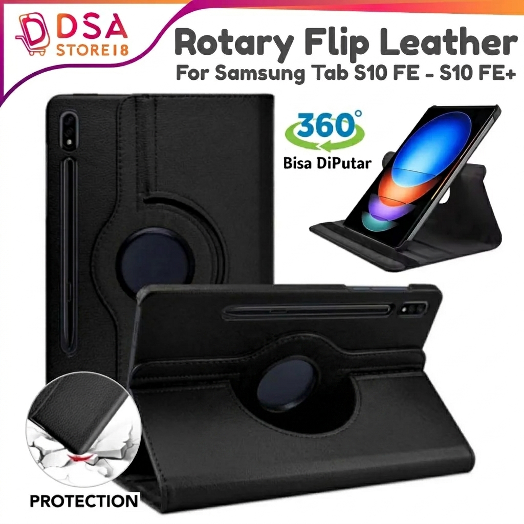 เคส Samsung Tab S10 FE/S10 FE+ แบบหมุน 360° เคสฝาพับ