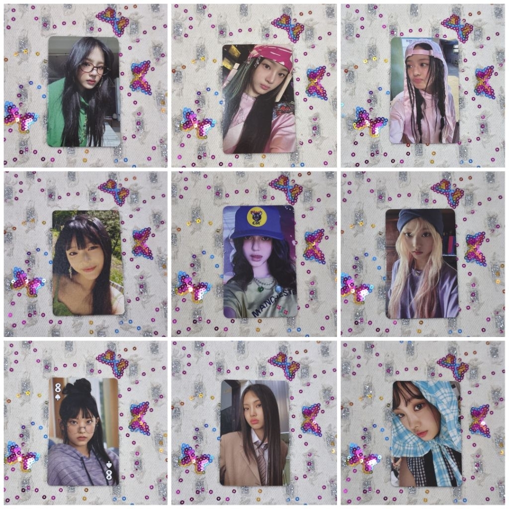 Photocard newjeans อย่างเป็นทางการ weverse vers njz