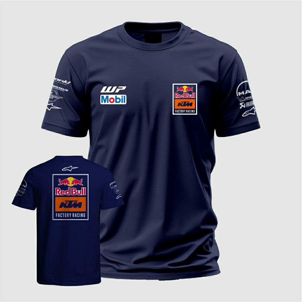 เสื้อยืด RedBull KTM Factory Racing / เสื้อยืด Motogp F1 Redbull KTM Factory Racing เสื้อยืด