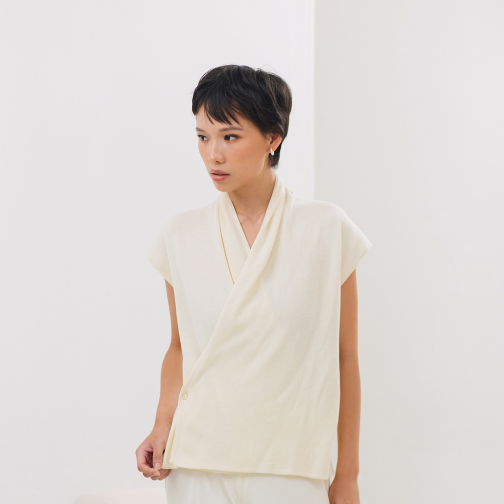 SISSAE Devon Top Ivory