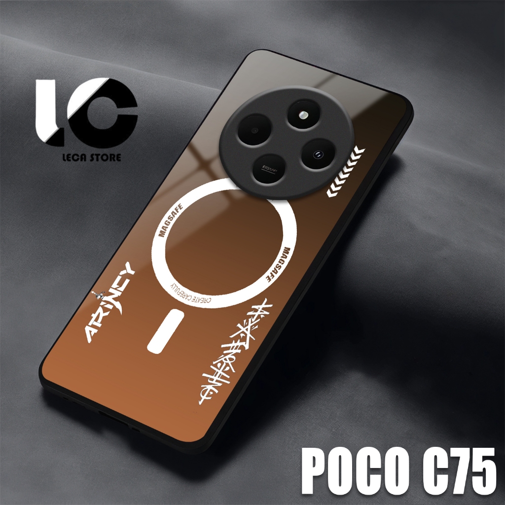 Softcase Hp POCO C75 Casing Glossy POCO C75 Case Glossy Cessing Hp Protector Hp Accessories