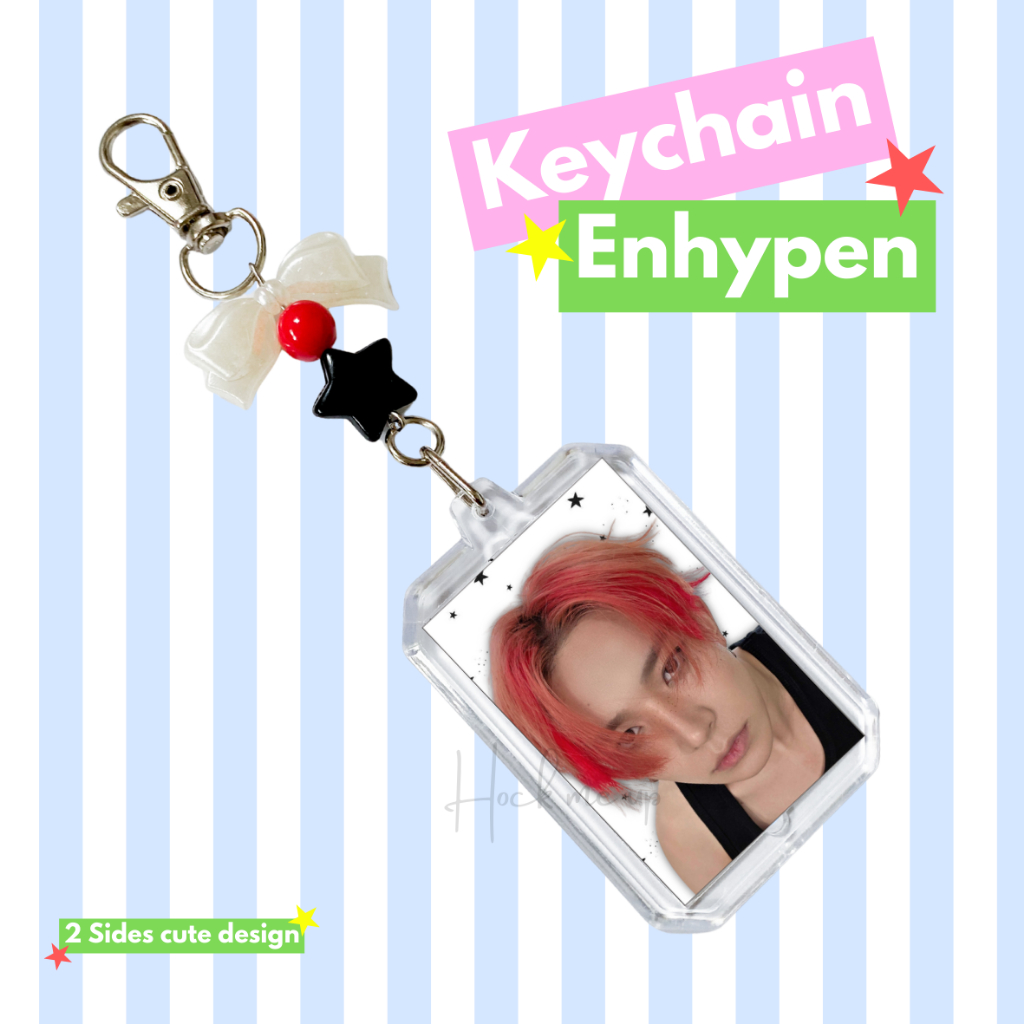 GUNGAN ENHYPEN STAR CHARM พวงกุญแจ || ENHYPEN BAGCHARM KEYCHAIN
