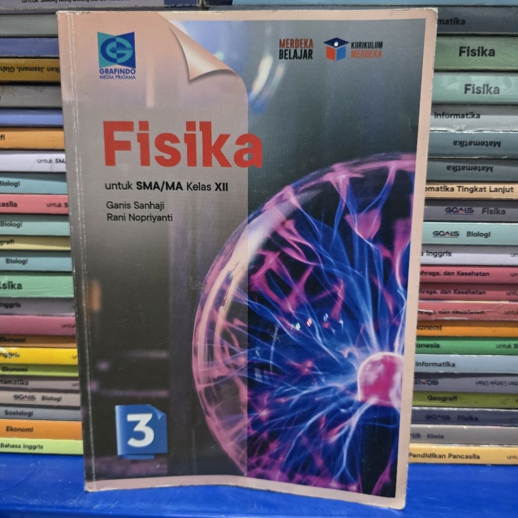 USED PHYSICS BOOK GRADE 3 SCHOOL INDEPENDENT CURRICUM GRAFINDO
