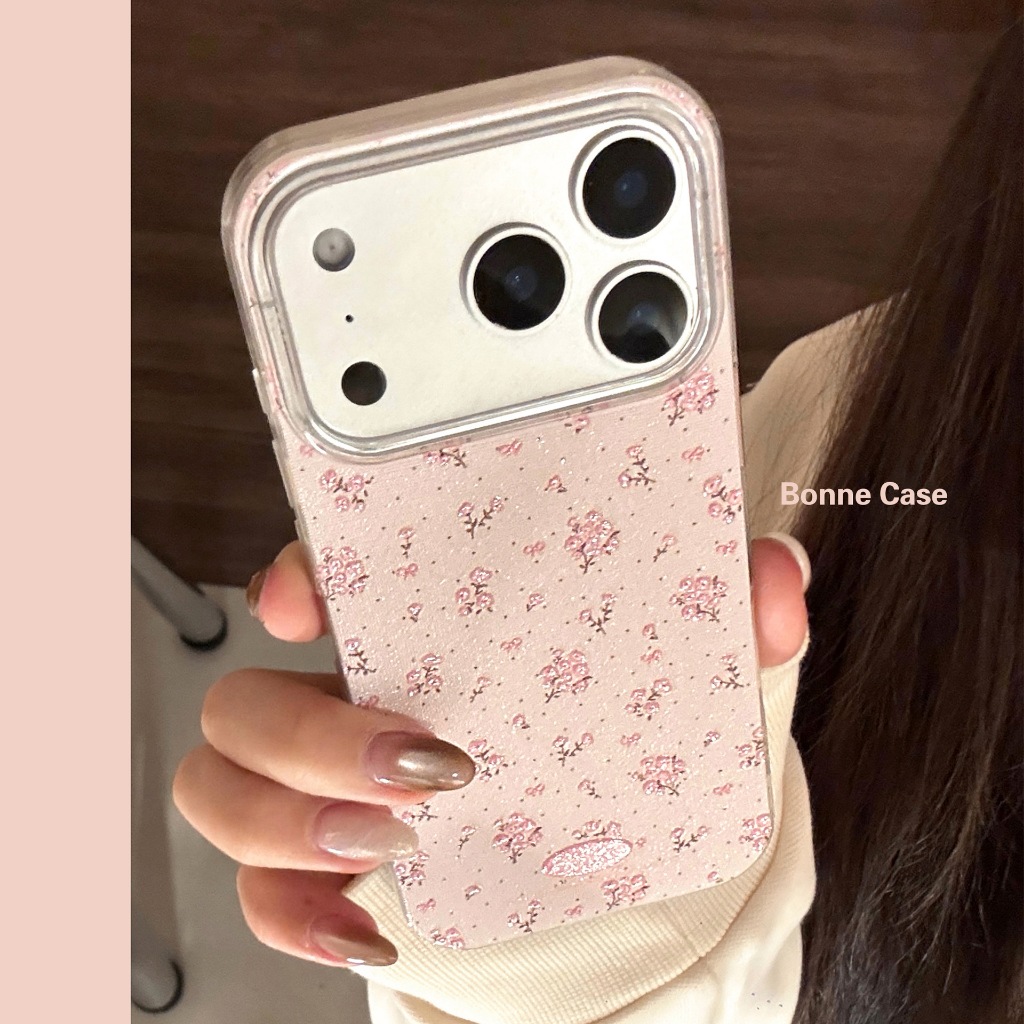IPhone 17 Spring Themed Glittery Floral Case iphone 17 Case iphone 17 Pro case iphone 17 Promax Casi