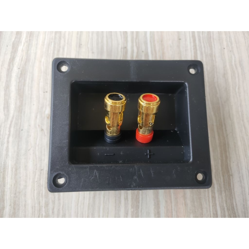 ลําโพง Terminal Plus Bidding Post Binding Post Biding Post Gold Clamp Model