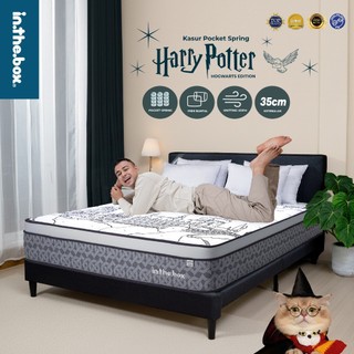 Kasur Springbed INTHEBOX HARRY POTTER Hogwarts Edition Plush Top - FREE Bantal