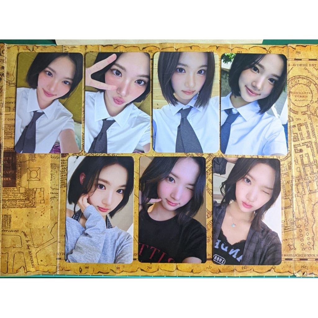 (อย่างเป็นทางการ) Photocard hearts2hearts h2h jiwoo