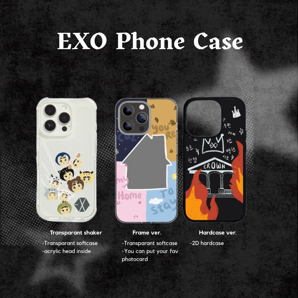 EXO Fanmerch Phonecase/shaker