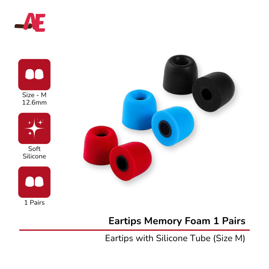(คู่) Eartips อัพเกรด Memory Foam Eartips คุณภาพระดับพรีเมียมสําหรับ KZ EDX Pro QKZ AK6 X Pro TRN MT