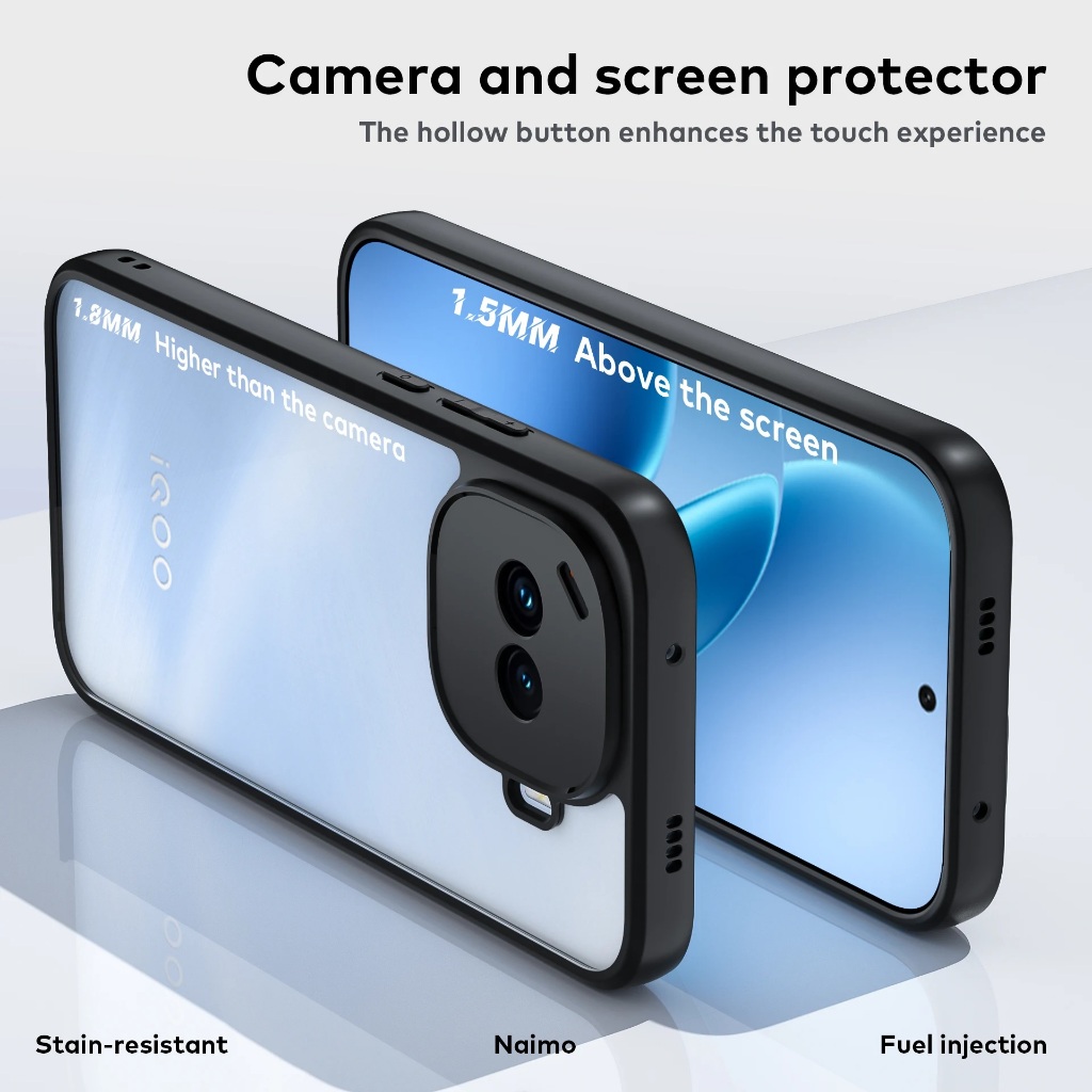 IQOO 15R CASE / IQOO 15 / IQOO 13 SOFTCASE MAGIC DUST PROOF HOLE CASE