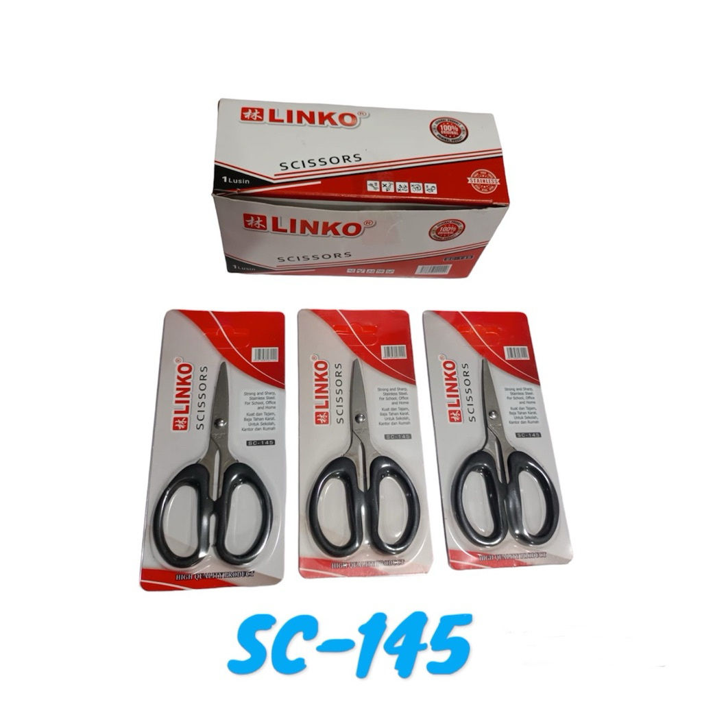 กรรไกรดําเล็ก (SC-145) - LINKO < box >