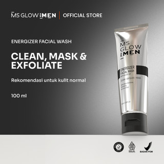 MS Glow For Men - Energizer Facial Wash - 100 ml