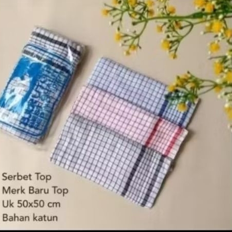 6 ชิ้น ใหม่ TOP NAPKINS l 50x50 l 60x60