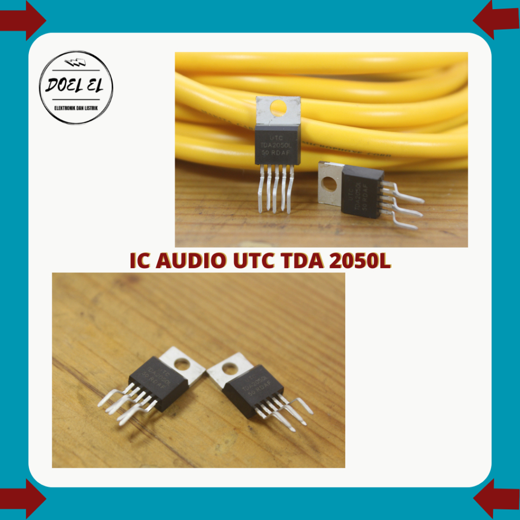 ไอซี ทรานซิสเตอร์ TDA2050L UTC ORI | TR TDA 2050L