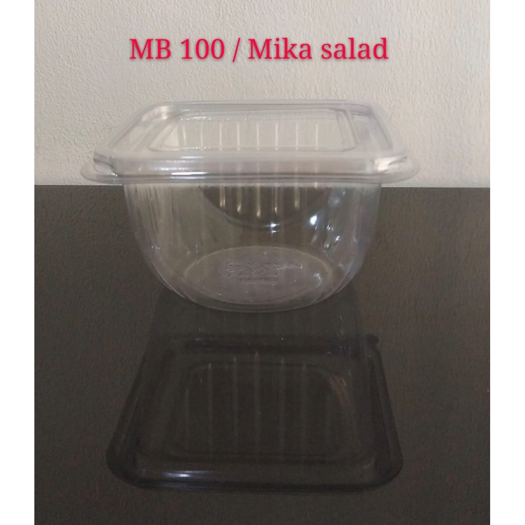 [20 ชุด] สลัด 500 มล. Mica / ผลไม้ Mica / Rujak Mica / สลัดผลไม้ Mica / ภาชนะสลัด / ภาชนะ Rujak / ชา