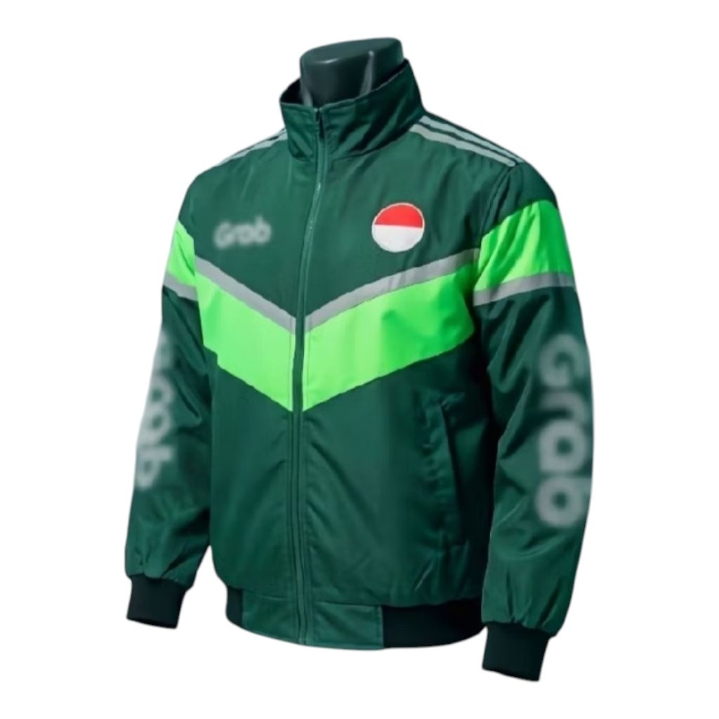 GRB Thailand Bomber Jacket, เสื้ออาหาร GRB, เสื้อแจ็คเก็ต unisex สําหรับผู้ชายและผู้หญิง, เสื้อแจ็คเก็ตปักโลโก้