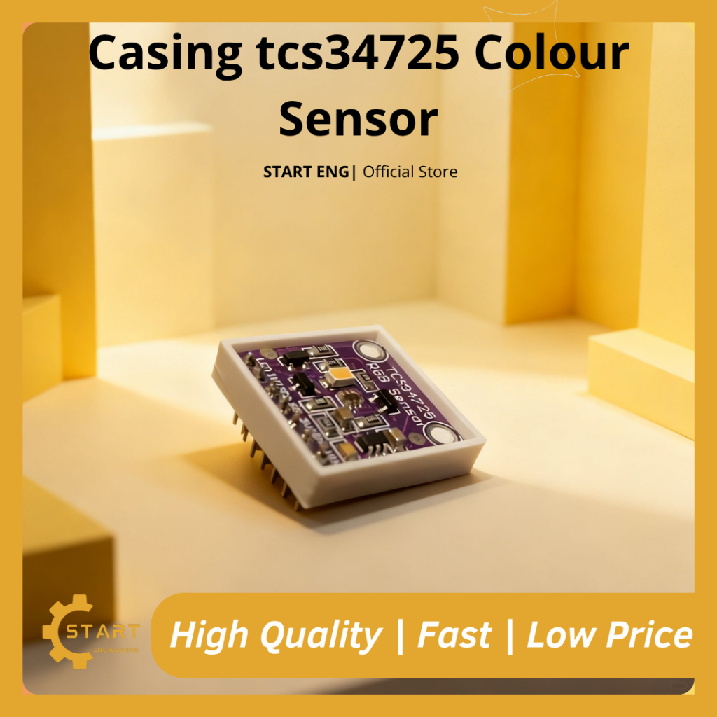 TCS34725 Color Sensor Casing – ที่อยู่อาศัยพิมพ์ 3 มิติระดับพรีเมียมสําหรับ Arduino & IoT