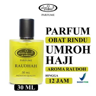 Parfum Aroma Raudah Almuslimu Parfum, Parfum Raudah Premium 30 ml