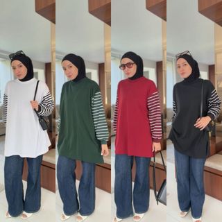 MIX STRIPE Kaos Oversize by KANAKA