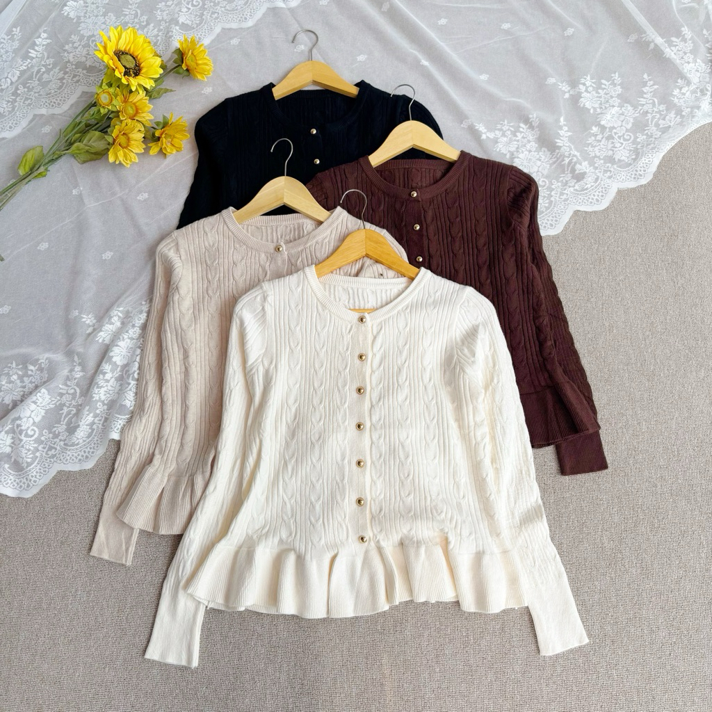 ไดอะมอร์ | การ์ด ORLANDA KNIT | เสื้อคาร์ดิแกน Knit พรีเมี่ยม