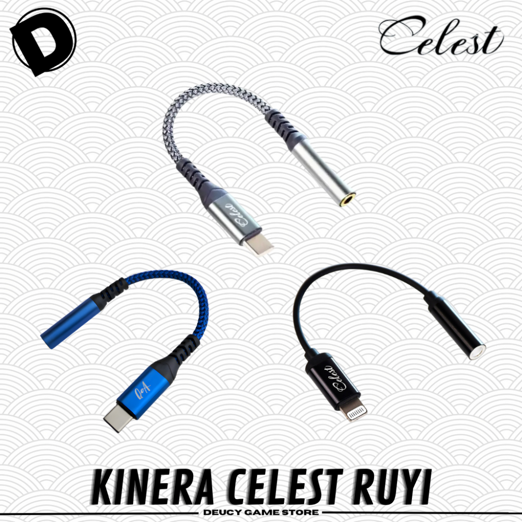 Kinera Celes Ruyi DAC Dongle DAC Type C ถึง Female 3.5mm
