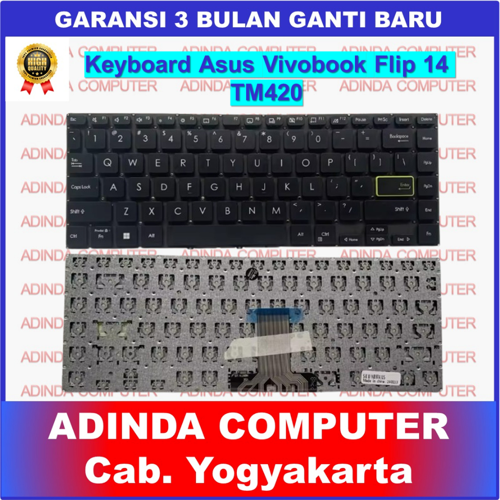 แป้นพิมพ์ Asus Vivobook Flip 14 TM420 TM420ia TM420ua TP420 TP470EA