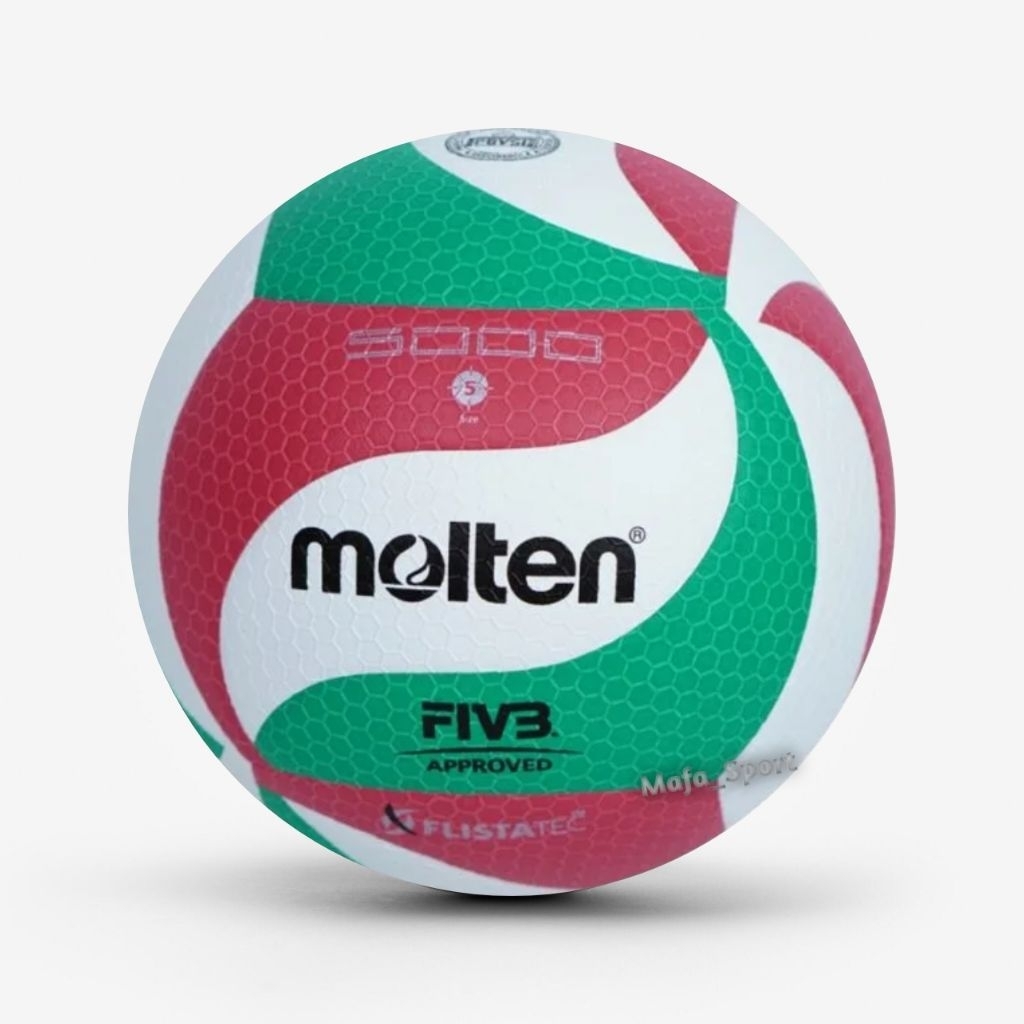 Molten วอลเลย์บอลเย็บผ้าเดิม V5M5000 | V5M4500 ขนาด 5 วอลเลย์บอล PU แบบนุ่มสําหรับฝึกซ้อมวอลเลย์บอลใ