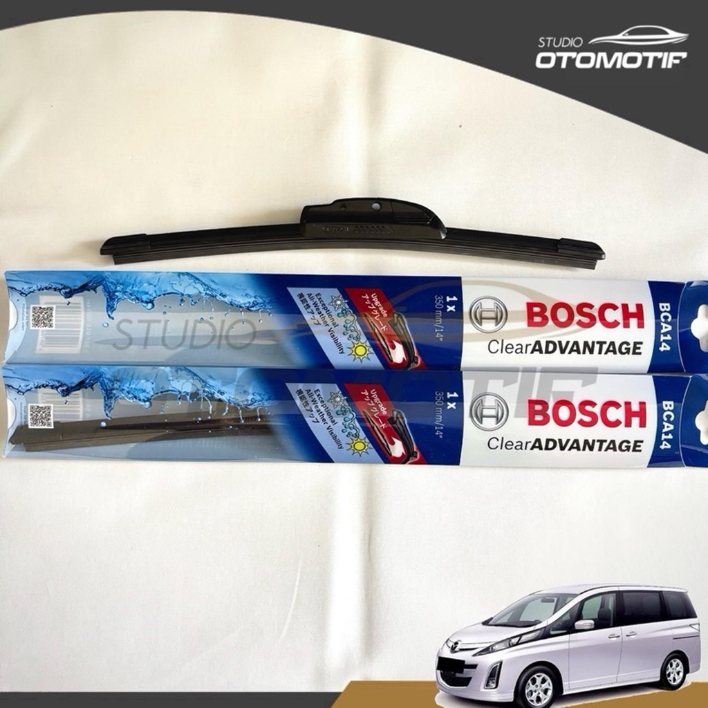 Bosch Frameless Clear Advantage ใบปัดน้ําฝนคุณภาพพรีเมี่ยม BF2614 2 ชิ้น